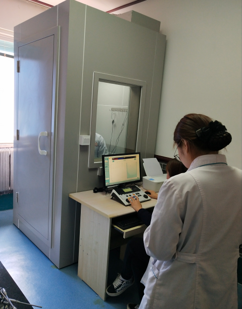 單門單墻聽(tīng)力篩查電測(cè)聽(tīng)室4（1.2*1.2*2.36m）